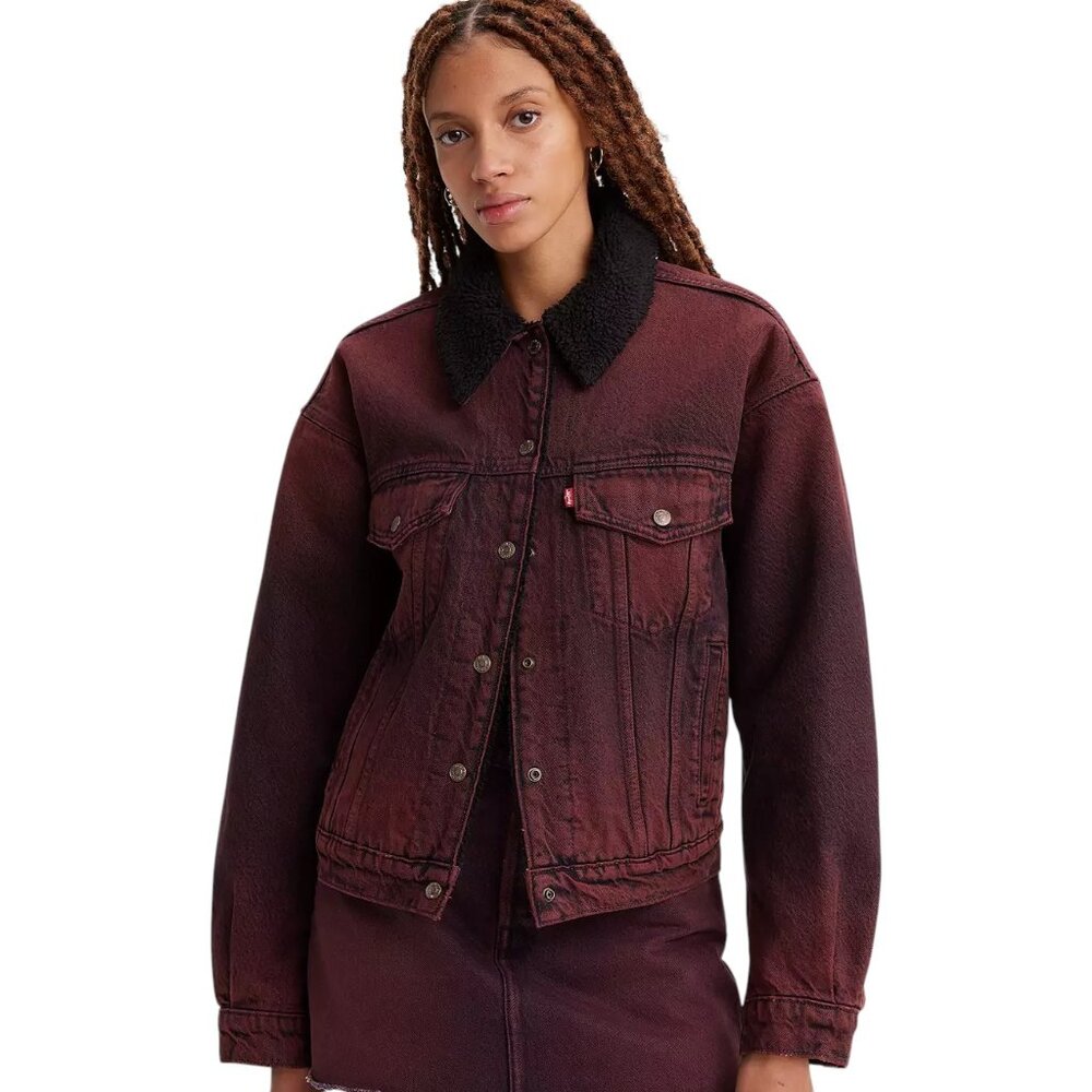 Levi's 90s Sherpa Trucker Jacket NEW - Picture 4 of 6